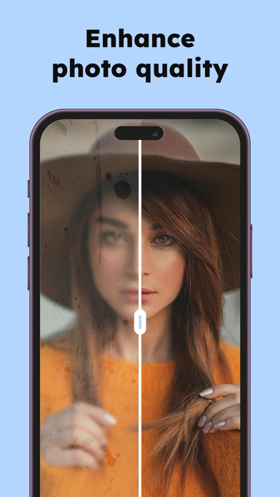 Captures d'écran de AI Photo Enhancer Unblur Image