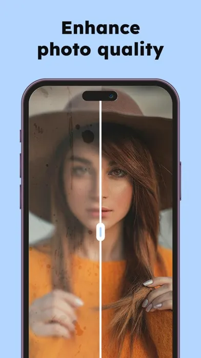 Tangkapan layar AI Photo Enhancer Unblur Image