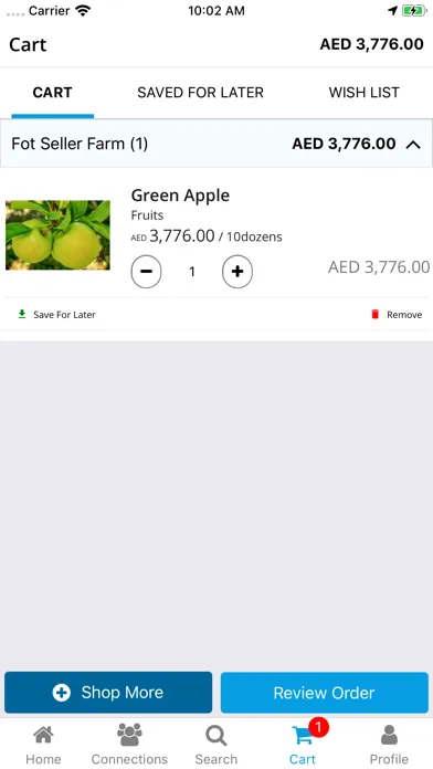 FreshOnTable Business سکرین شاٹس