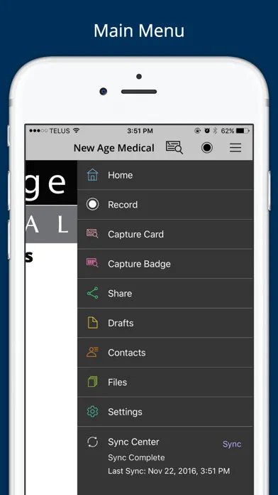 New Age Medical Screenshots