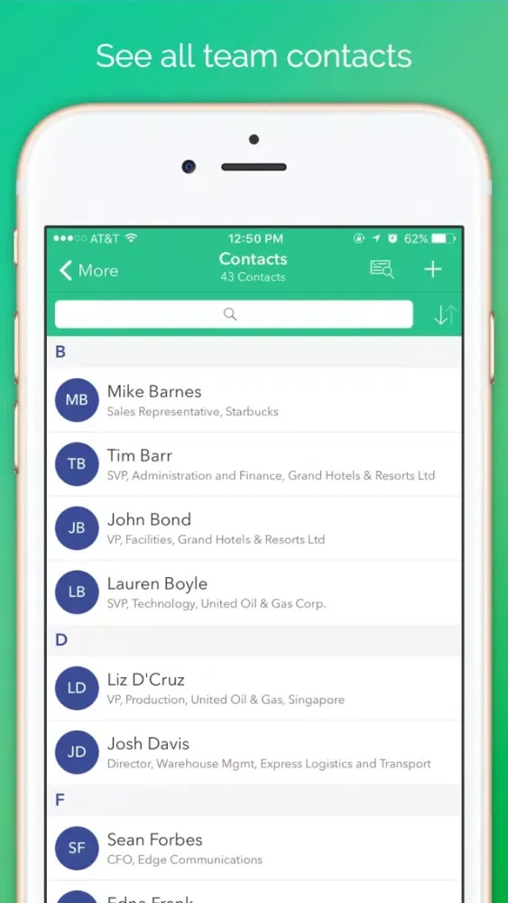 Enhatch for Sales Managers Screenshots