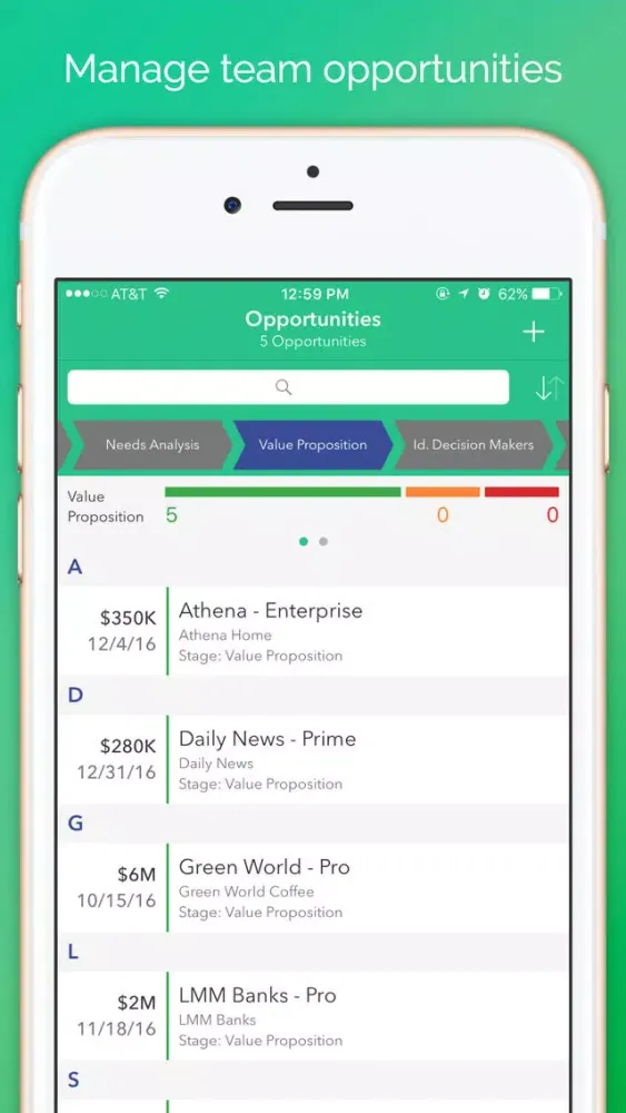 Enhatch for Sales Managers Screenshots