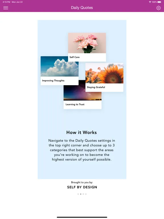 صور BalanceBenefits iPad 