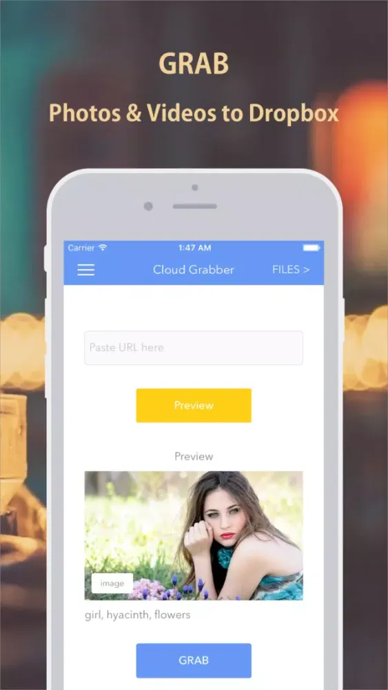 Cloud Grabber - Grab Photos and Videos to Dropbox Ekran Görüntüleri