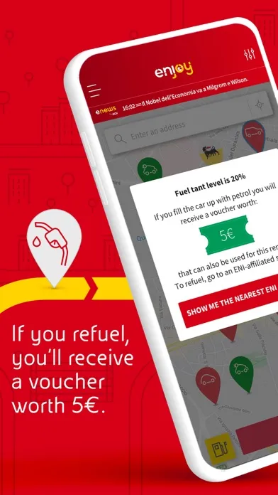Capturas de pantalla de enjoy vehicle sharing