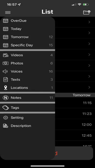 Reminders Max سکرین شاٹس
