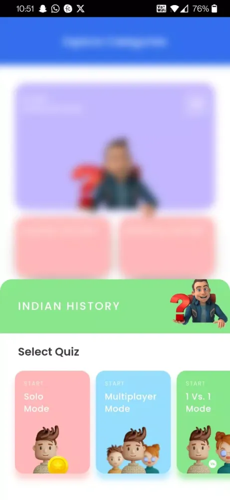 EnigmaHub Ultimate Quiz App Screenshots