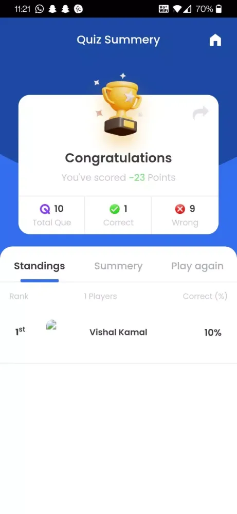 EnigmaHub Ultimate Quiz App Screenshots