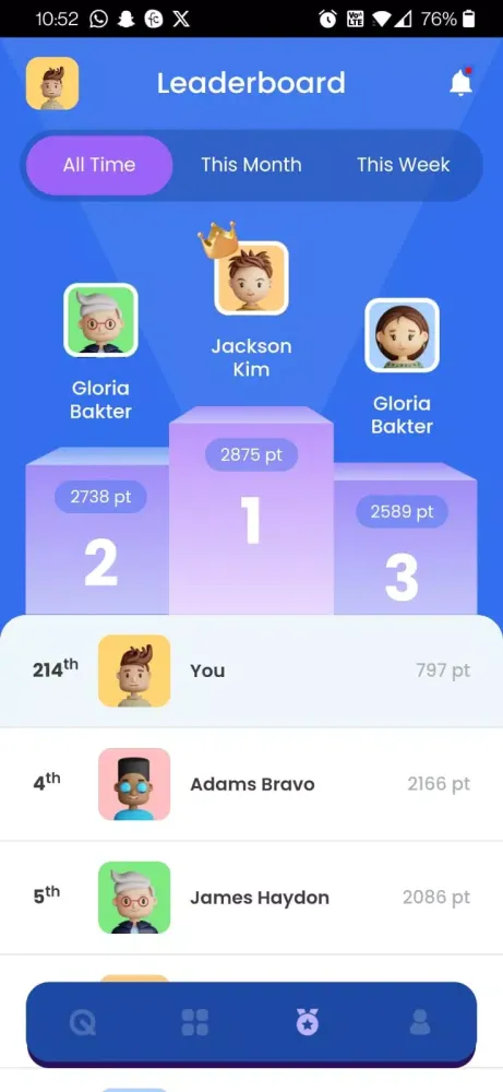 EnigmaHub Ultimate Quiz App Screenshots