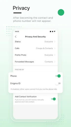 Enigma Messenger Screenshots