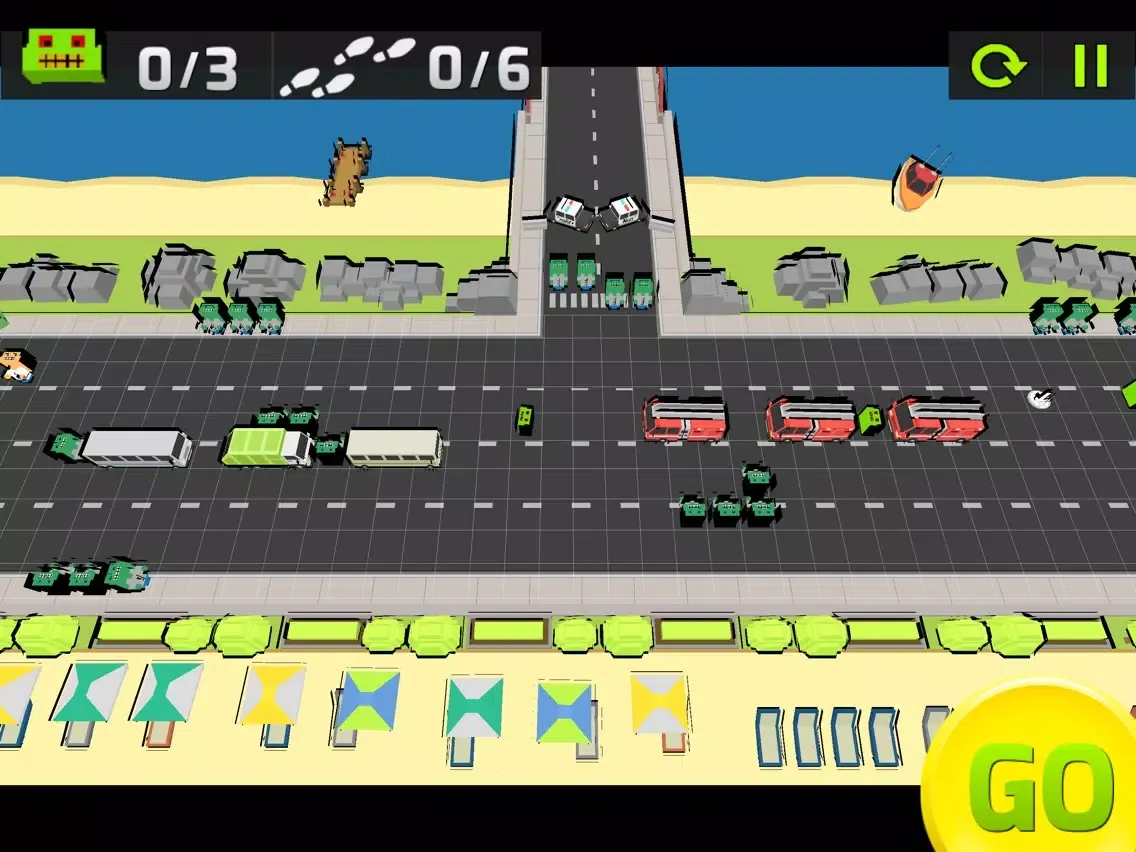 Tangkapan layar Shh, Zombies iPad 