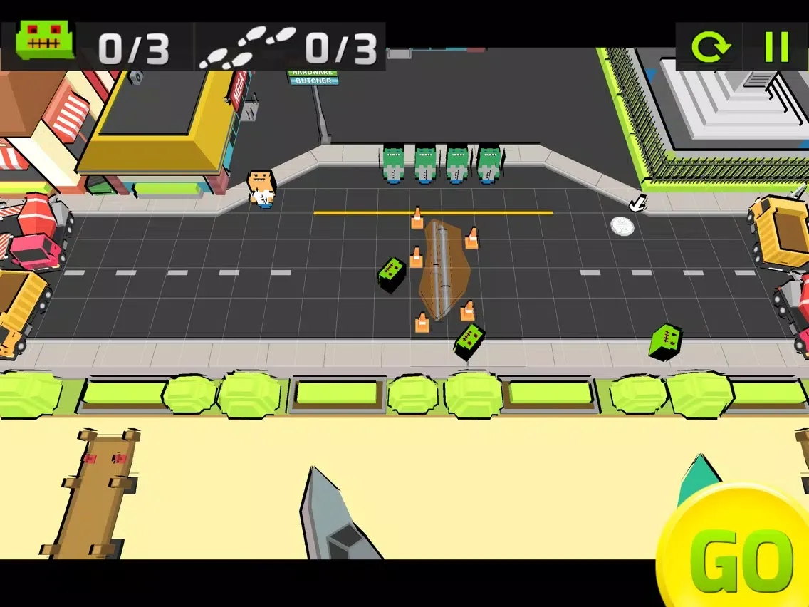 Tangkapan layar Shh, Zombies iPad 