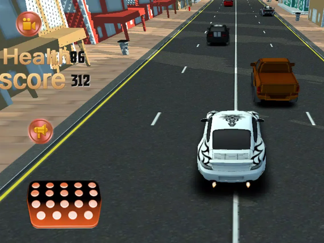 Capturas de tela do Fast Traffic Driving - Speed Racing in Car rush iPad 