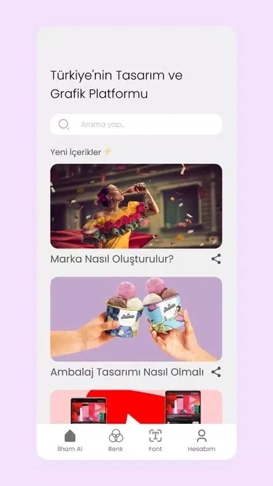 Ảnh chụp màn hình của Tasarım Fikir