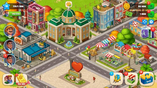 Fluffy Town: Boom Story应用截图