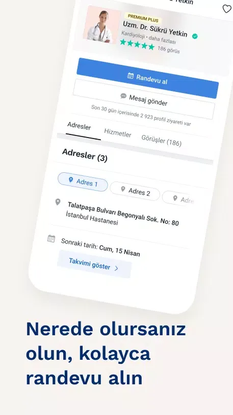 Скриншоты DoktorTakvimi - Uzmanını bul