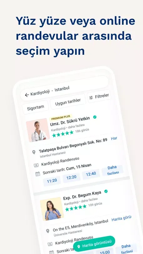 Скриншоты DoktorTakvimi - Uzmanını bul
