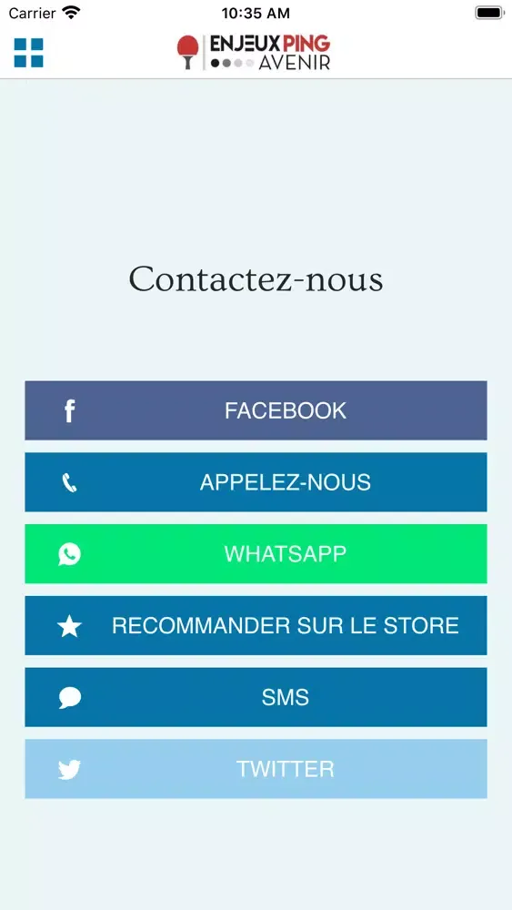 Enjeux Ping Avenir سکرین شاٹس