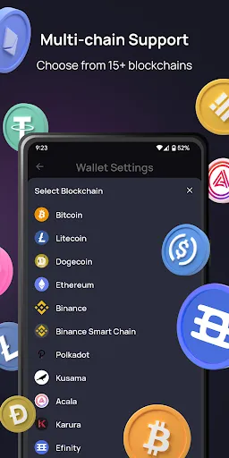 Capturas de pantalla de Enjin: Crypto & NFT Wallet