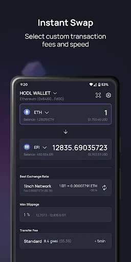 Capturas de pantalla de Enjin: Crypto & NFT Wallet