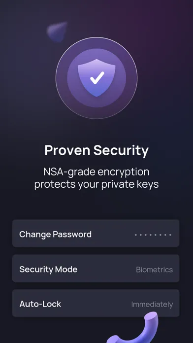 Enjin: NFT Crypto Wallet Screenshots