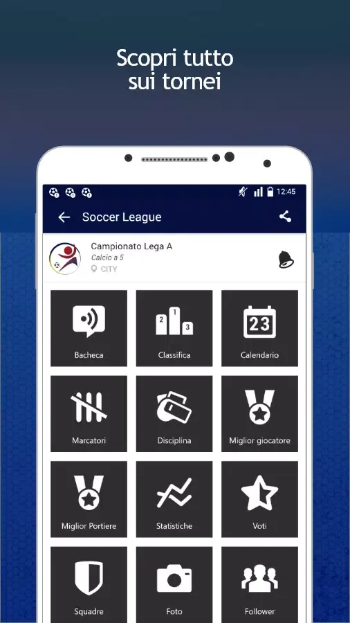Capturas de pantalla de AT League