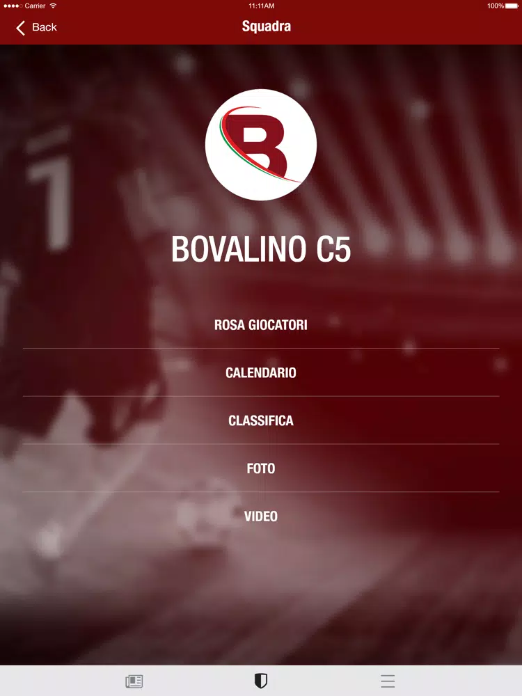 Bovalino calcio a 5 iPad  스크린샷