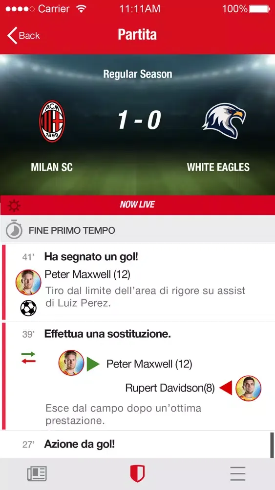 Capturas de pantalla de Scuola Calcio Milan Bari