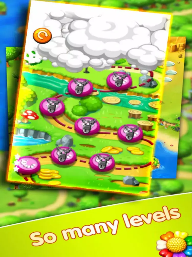 Captures d'écran de Garden Fruit: Link Match Free iPad 