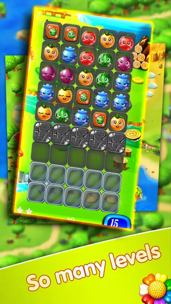 Captures d'écran de Garden Fruit: Link Match Free