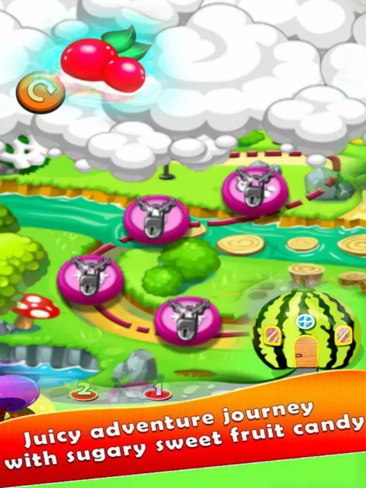 Zrzuty ekranu Village Happy Fruit: Match Game Free iPad 
