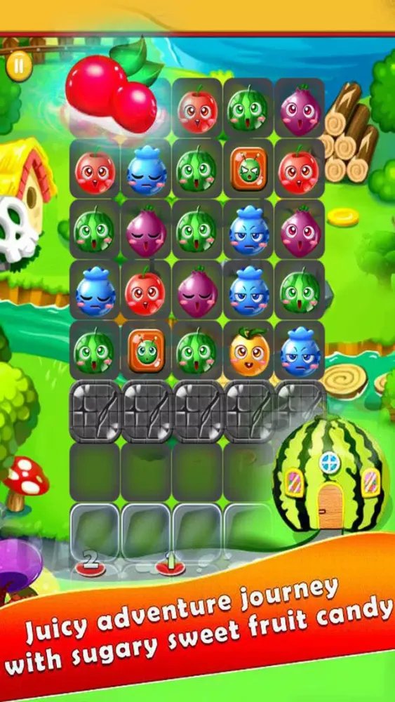 Zrzuty ekranu Village Happy Fruit: Match Game Free