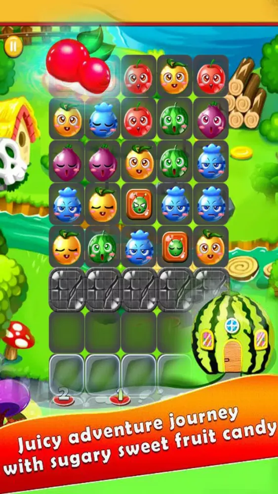 Zrzuty ekranu Village Happy Fruit: Match Game Free