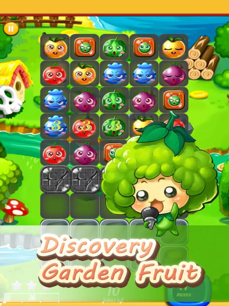 Discovery Garden Fruit - Match Game Free iPad  스크린샷
