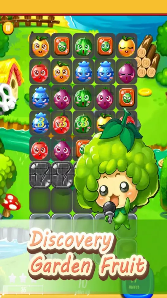 Discovery Garden Fruit - Match Game Free 스크린샷