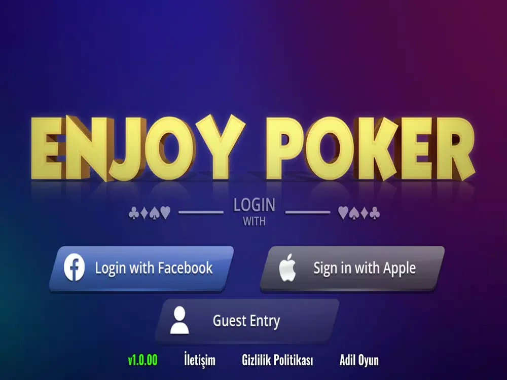Enjoy Poker Mat Game iPad  স্ক্রিনশট
