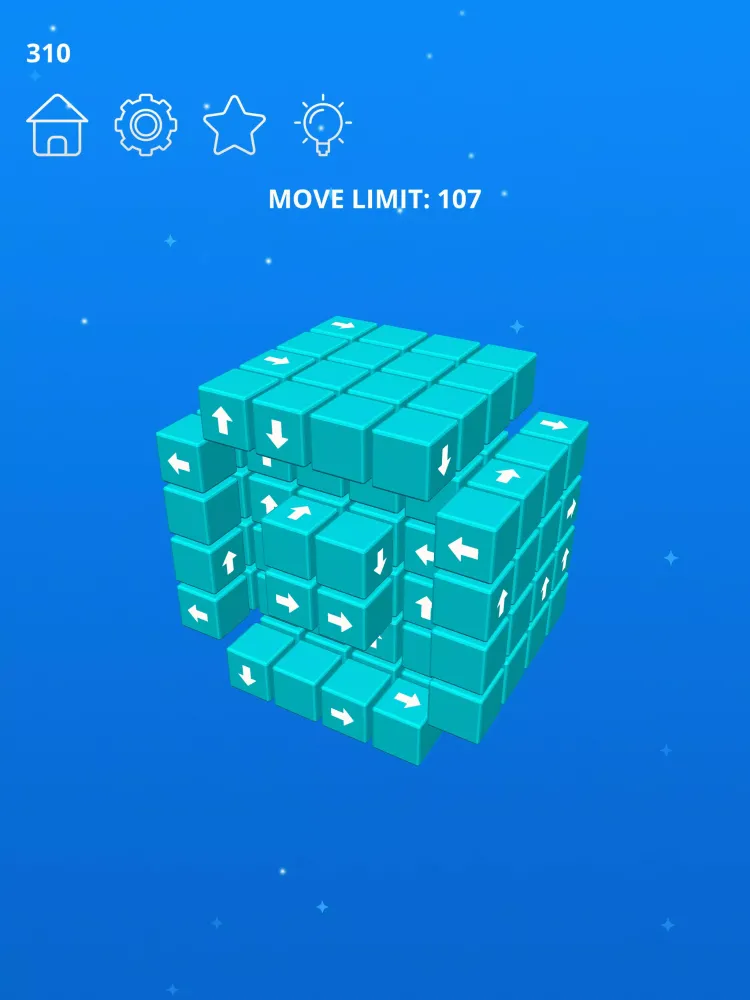 Ảnh chụp màn hình của Tap Away 3d