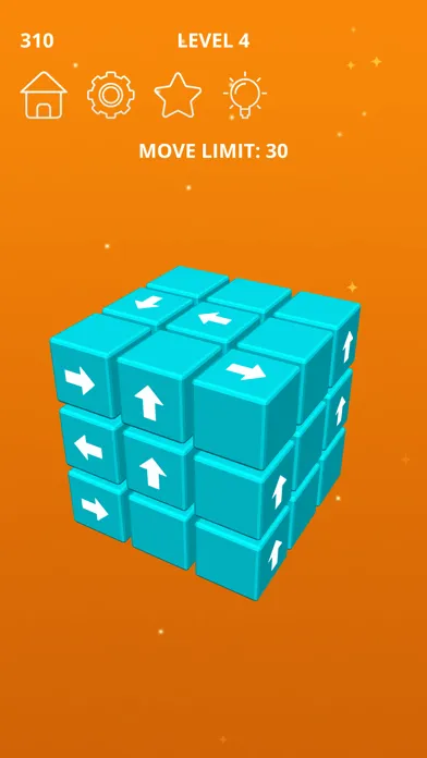 Capturas de tela do Tap Away 3D Cube