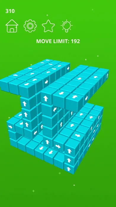 Capturas de tela do Tap Away 3D Cube