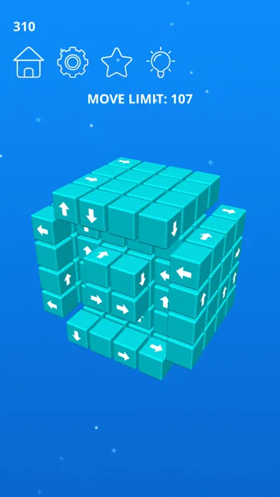 Capturas de tela do Tap Away 3D Cube