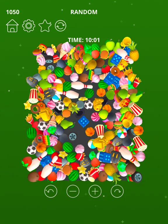 Triple Match 3D Objects iPad 应用截图