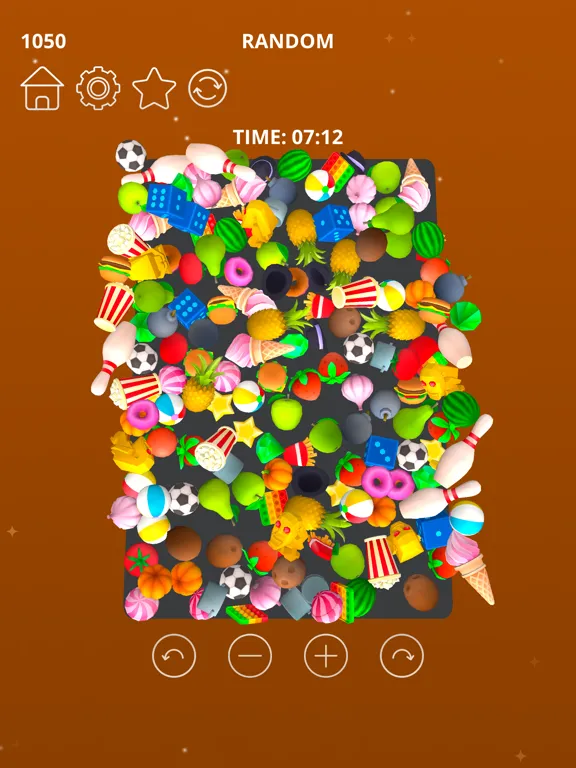 Triple Match 3D Objects iPad 应用截图
