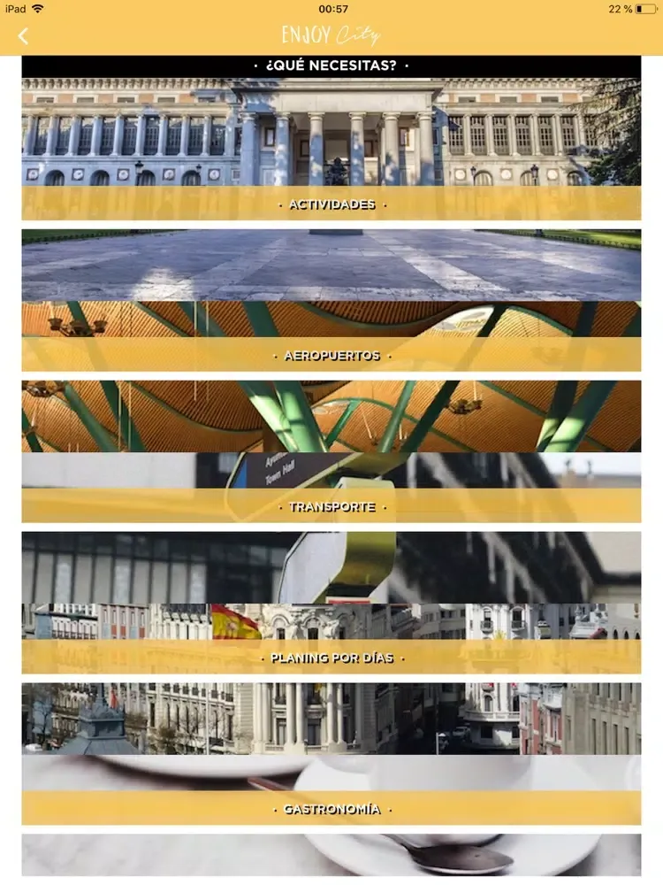 Screenshot di Enjoy City iPad 