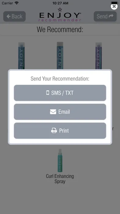 ENJOY Recommender 스크린샷