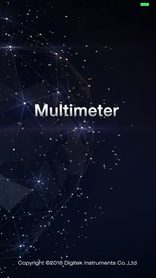 Tangkapan layar Digital Multimeter