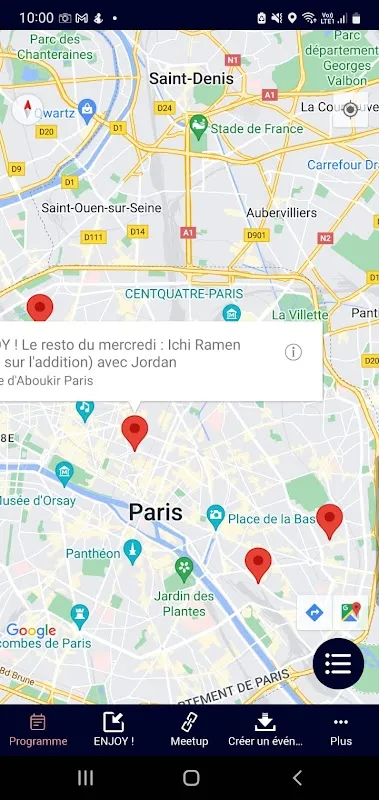 ENJOY ! Paris Sorties Amicales應用截圖