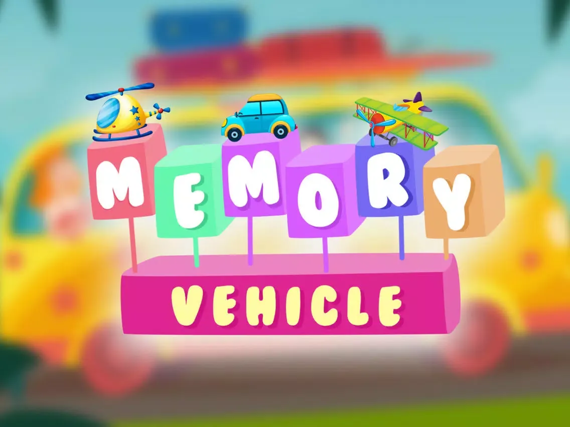 Vehicles - Sweet Memory Game iPad  سکرین شاٹس