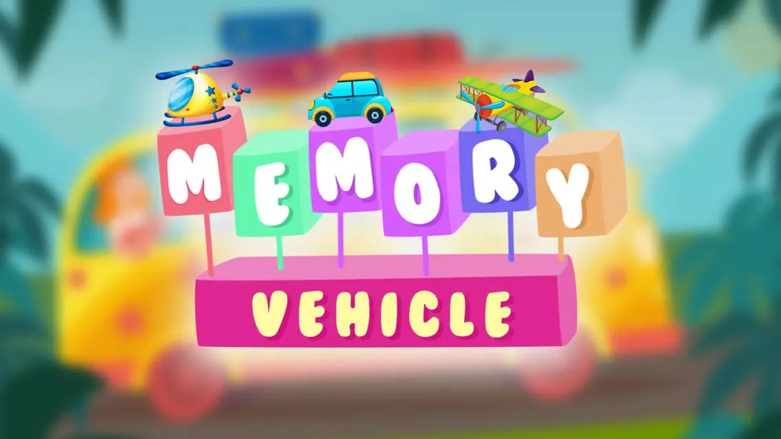 Vehicles - Sweet Memory Game سکرین شاٹس