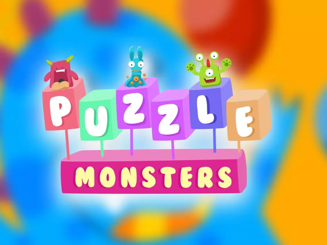 Puzzle game with monsters iPad  স্ক্রিনশট