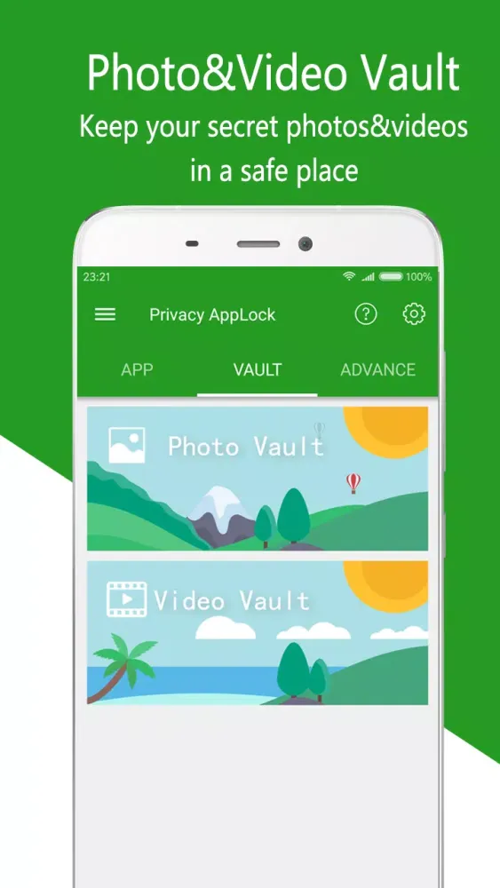 Screenshot di Privacy AppLock